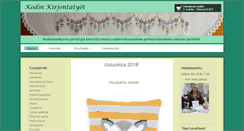 Desktop Screenshot of kodinkirjontatyot.fi